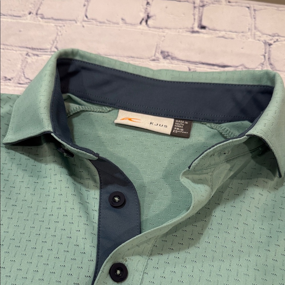 KJUS Embroidered Men's Mint NWOT Polo Shirt S